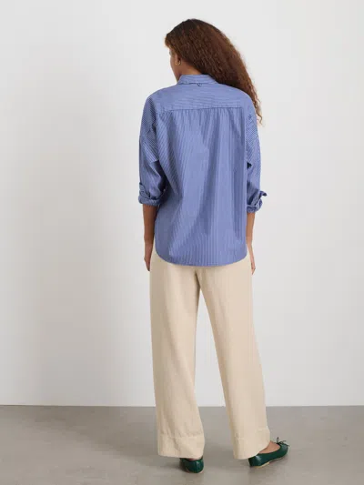 Alex Mill Jo Shirt In Stripe In Blue/white