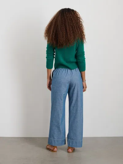 Alex Mill Michelle Crewneck Sweater In Cashmere In Kelly Green