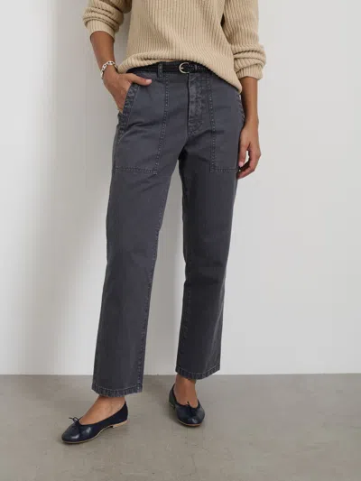 Alex Mill Neil Pant In Herringbone In Pebble