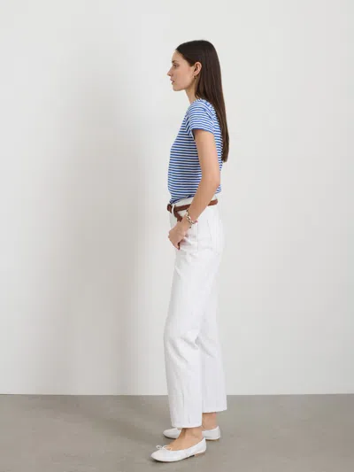 Alex Mill Prospect Tee In Stripe In Blue/white