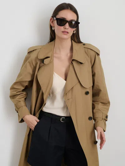 Alex Mill Spring In Tokyo Trench In Olive