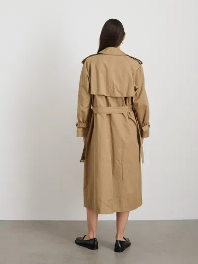 Alex Mill Spring In Tokyo Trench In Olive