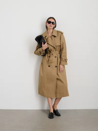 Alex Mill Spring In Tokyo Trench In Olive