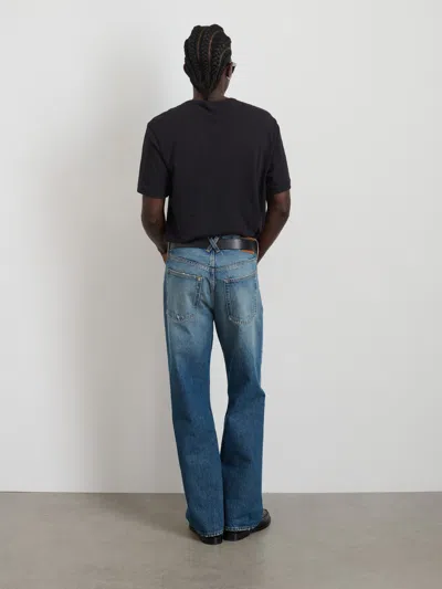 Alex Mill Standard Slub Pocket Tee In Black