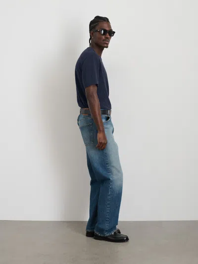 Alex Mill Standard Slub Pocket Tee In Navy