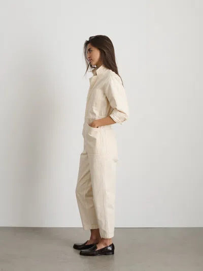 Alex Mill Standard Jumpsuit In Off White