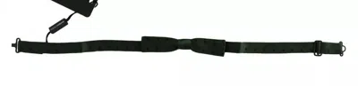 Dolce & Gabbana Green Dotted Silk Adjustable Neck Bow Men's Tie In Green