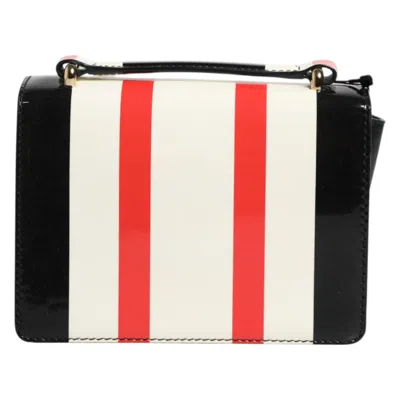 Dolce & Gabbana Multicolor Stripes Leather Crossbody Bag In Multicolor
