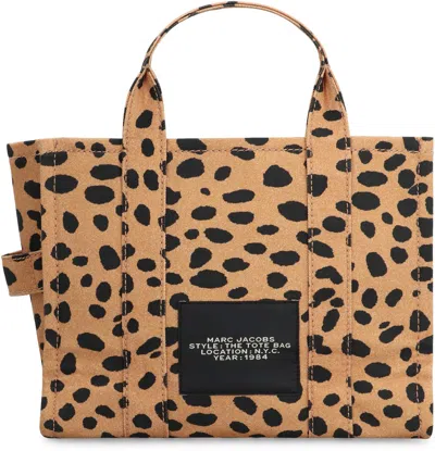 Marc Jacobs The Medium Cheetah Canvas Tote Bag In Multicolor