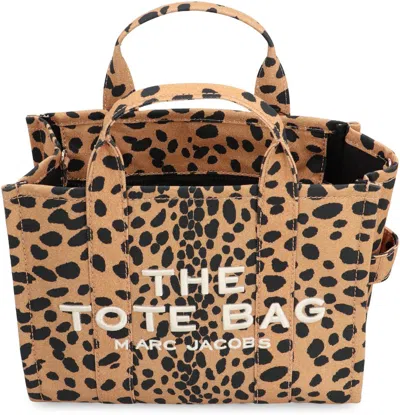 Marc Jacobs The Medium Cheetah Canvas Tote Bag In Multicolor