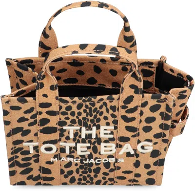 Marc Jacobs The Cheetah Medium Tote Bag Canvas In Multicolor