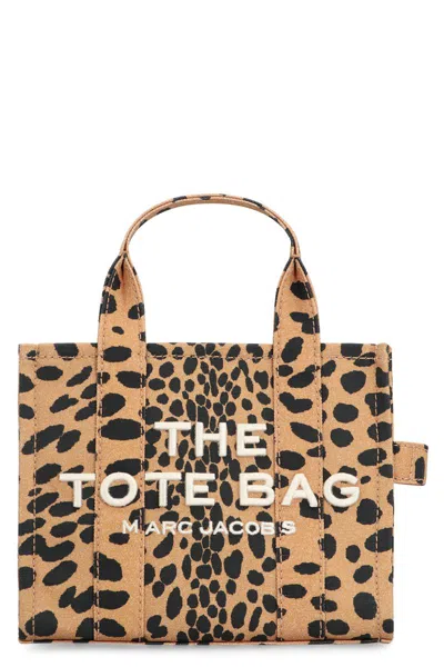 Marc Jacobs The Cheetah Medium Tote Bag Canvas In Multicolor