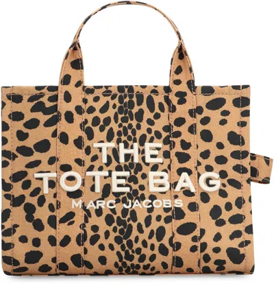Marc Jacobs The Medium Cheetah Canvas Tote Bag In Multicolor