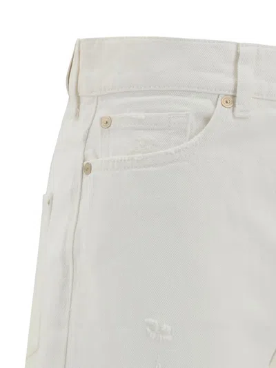 7 For All Mankind Jeans In White