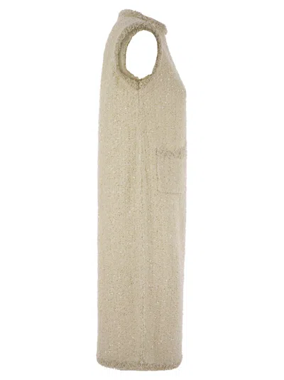 Fabiana Filippi Mini Dress In Tweed-effect Yarn