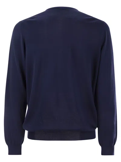 Fay Men Cotton Crew-neck Jumper