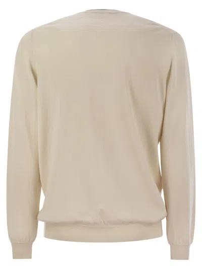 Fay Cotton Crew-neck Jumper