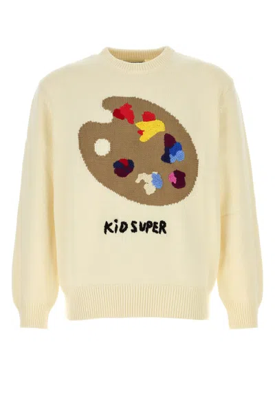 Kidsuper Ivory Cotton Sweater