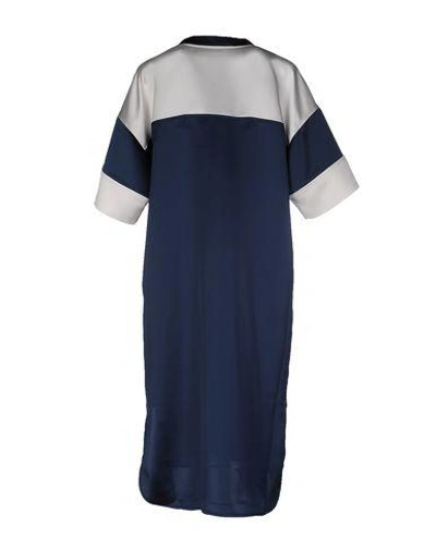 Shop Alexander Wang T Knee-length Dresses In Dark Blue