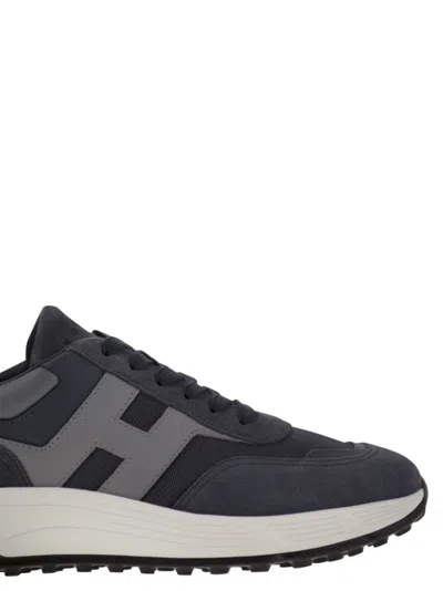 Hogan Hyperlight - Suede And Canvas Sneakers