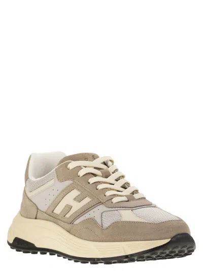 Hogan Men's Suede And Smooth Leather Hyperlight Sneakers