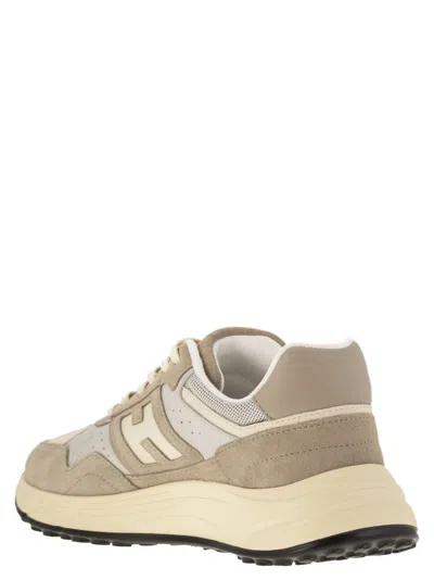 Hogan Men's Suede And Smooth Leather Hyperlight Sneakers