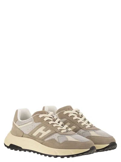 Hogan Men's Suede And Smooth Leather Hyperlight Sneakers