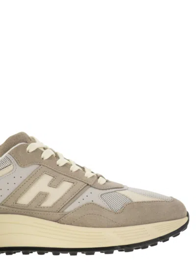 Hogan Men's Suede And Smooth Leather Hyperlight Sneakers