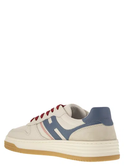 Hogan Panel Stitched Sneakers Perforated Toebox