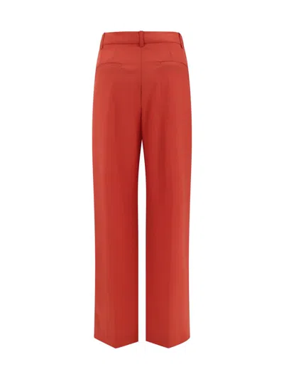 Loulou Studio Belt Loop Track Pants In Red