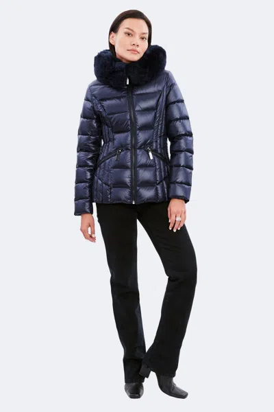 Dawn Levy Women's Nikki Hooded Down Puffer Jacket In Black