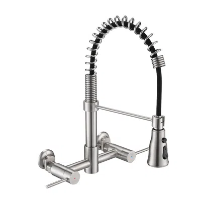 Streamdale Furniture Streamdale 3 Functions Wall Mounted Bridge Kitchen Faucet