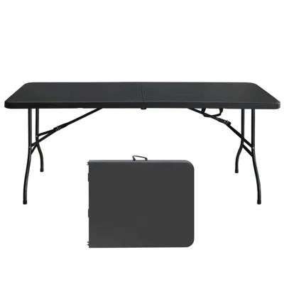 Streamdale Furniture Streamdale Portable Folding Table For Camping And Parties