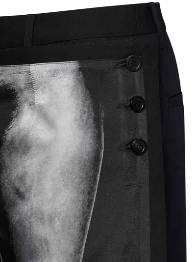 Jean Paul Gaultier Pantaloni In Black