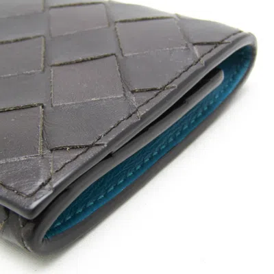 Pre-owned Bottega Veneta Black Leather Wallet  ()