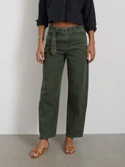Alex Mill 9th Street Pant In Cotton Twill In Duffle Bag