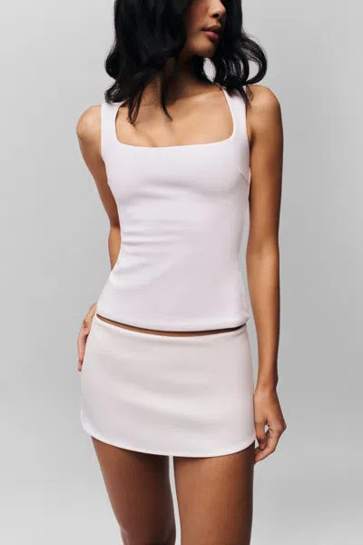 Danielle Guizio Ny Full Length Celestial Top In White