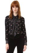 MARC JACOBS Button Up Shirt with Tie