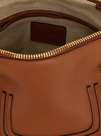 Chloé Marcie Mini Double Carry Leather Shoulder Bag