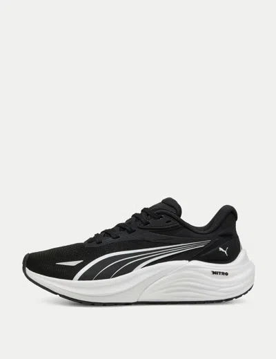 Puma Women's Electrify Nitro 4 Running Shoes In Black