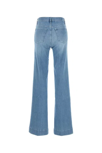 7 For All Mankind Modern Dojo Flared Leg Denim Trousers