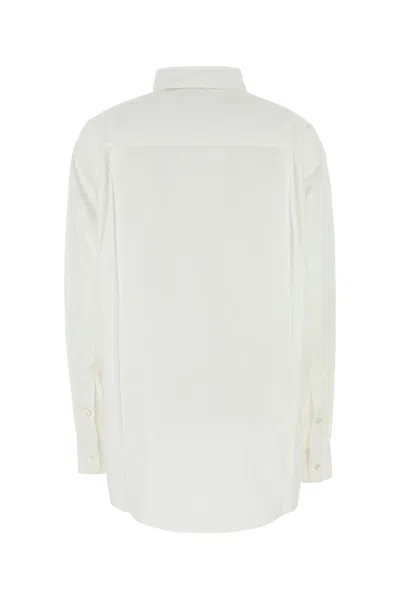 Marni Camicia In Lino Bianco Donna