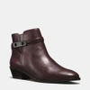 Coach Coleen Bootie - Women's In Warm Oxblood