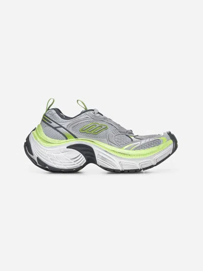 Balenciaga Multicolor Mesh And Rubber 6xl Sneakers