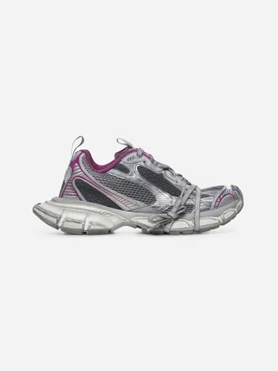 Balenciaga Multicolor 3xl Sneakers In Gray