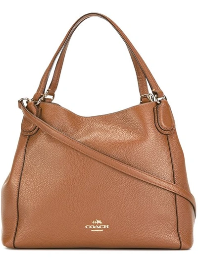 Coach Double Handles Tote - Brown
