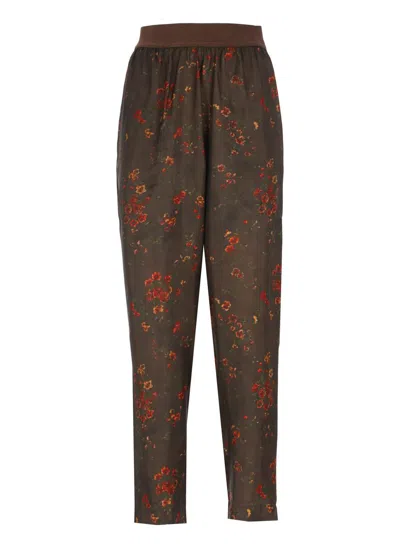 Uma Wang Palmer Baggy-fit Pants In Brown