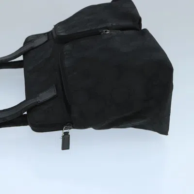 Pre-owned Gucci Gg Canvas Black Canvas Shoulder Bag ()