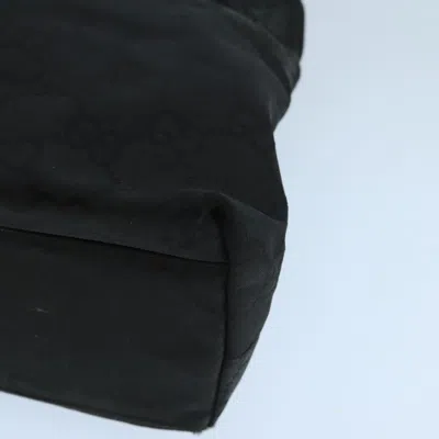 Pre-owned Gucci Gg Canvas Black Canvas Shoulder Bag ()