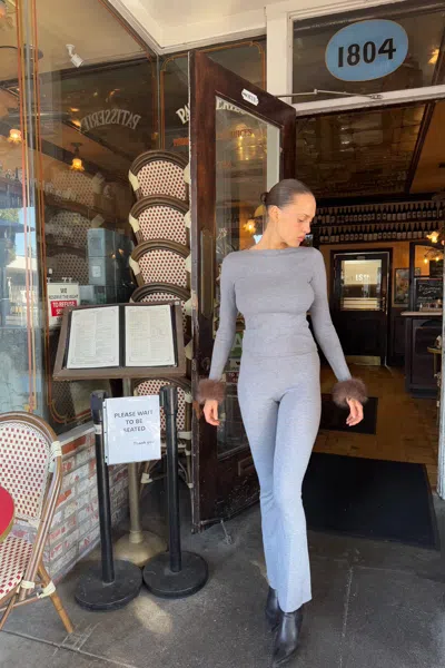 Ss25 Alia Pant In Grey
